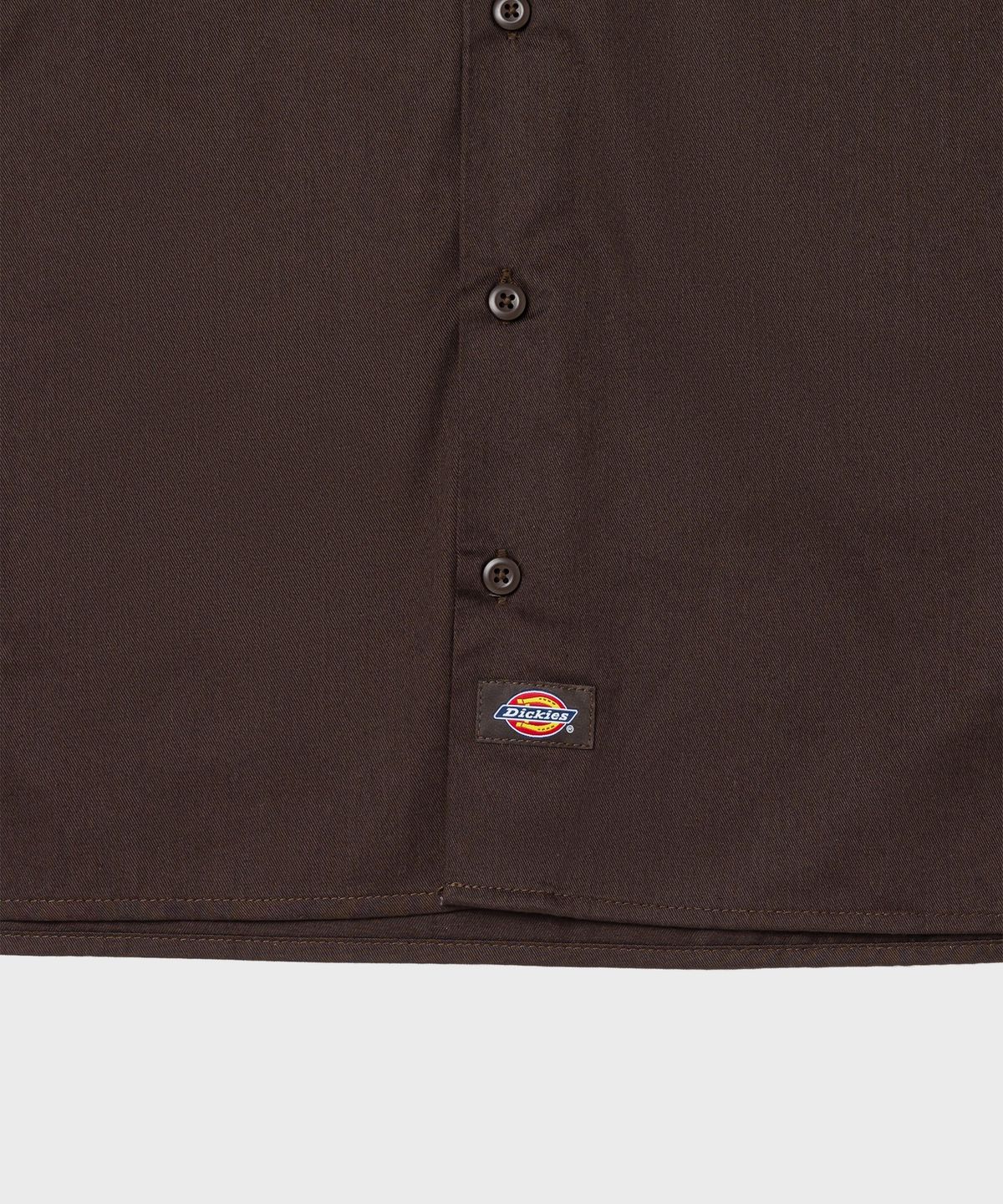 디키즈(DICKIES) 574 워크 셔츠 Dark Brown