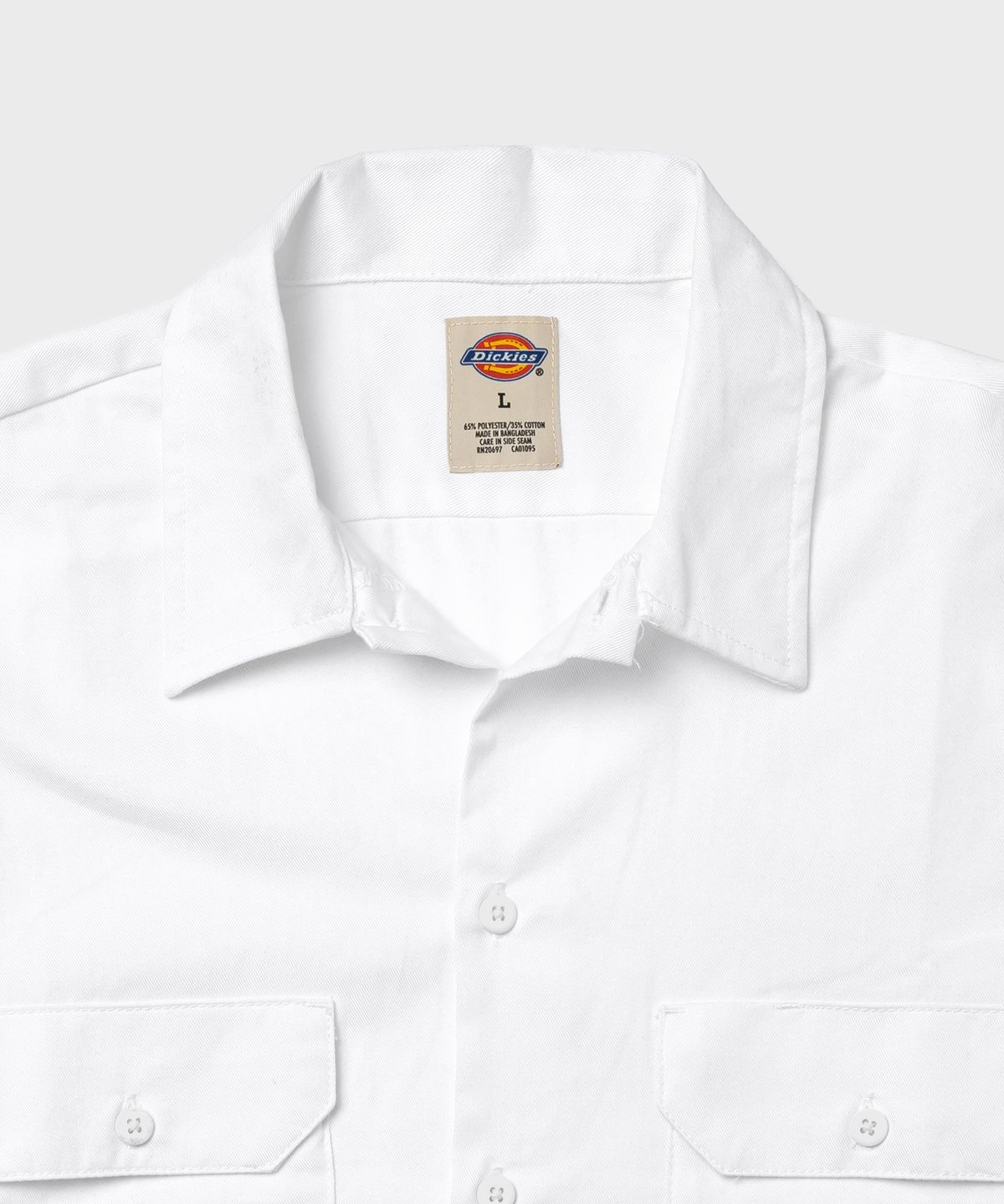 디키즈(DICKIES) 1574 워크 셔츠 White