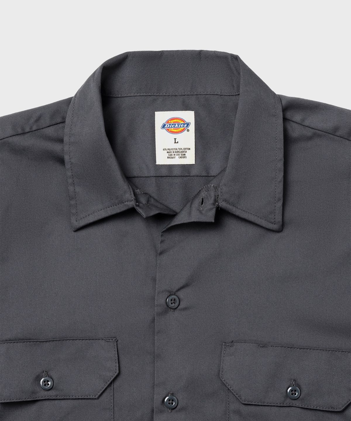 디키즈(DICKIES) 1574 워크 셔츠 Charcoal