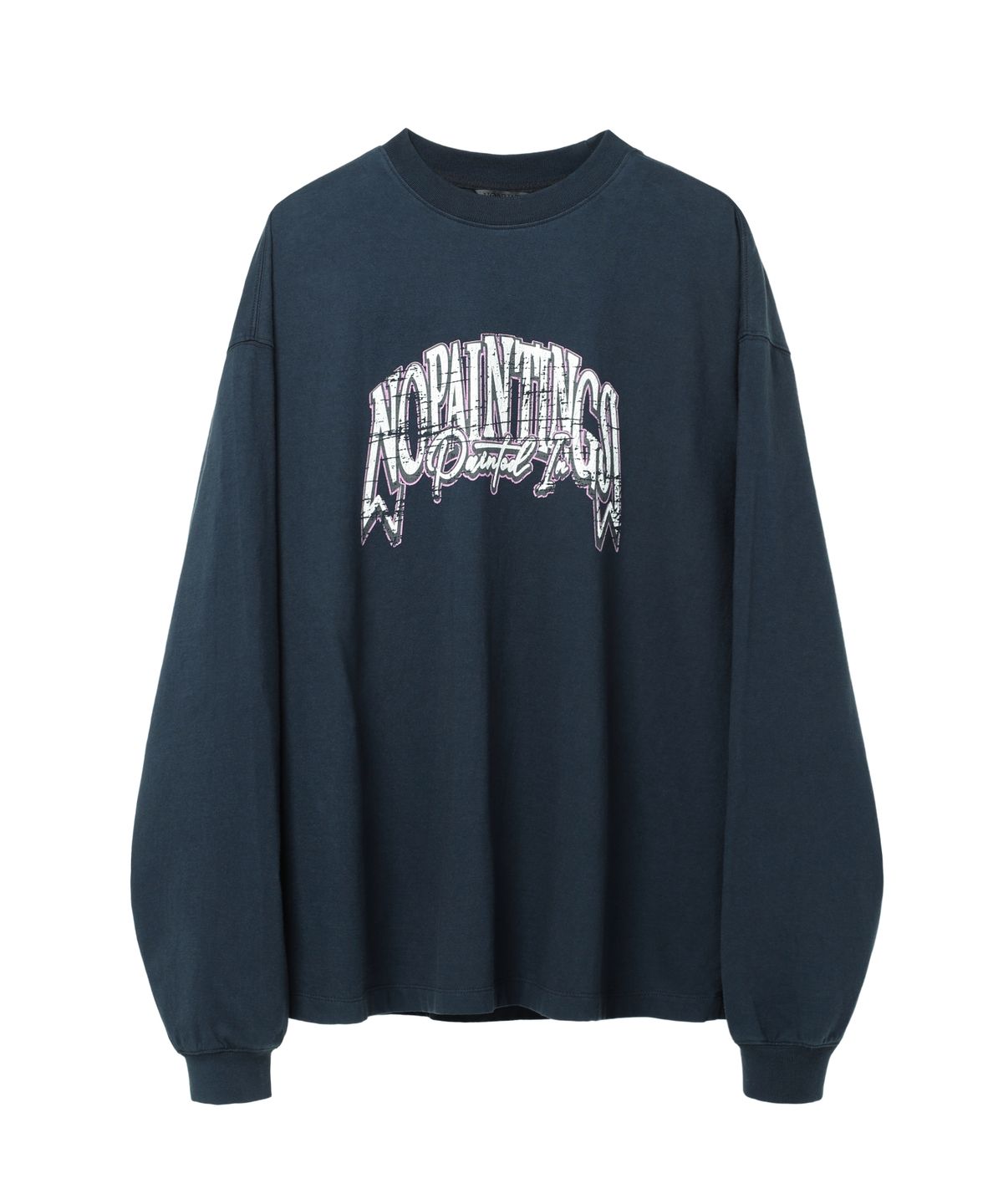 본바트(VONVAT) Vintage Graphic LS (Navy)