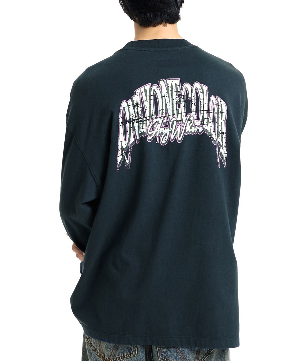 본바트(VONVAT) Vintage Graphic LS (Navy)