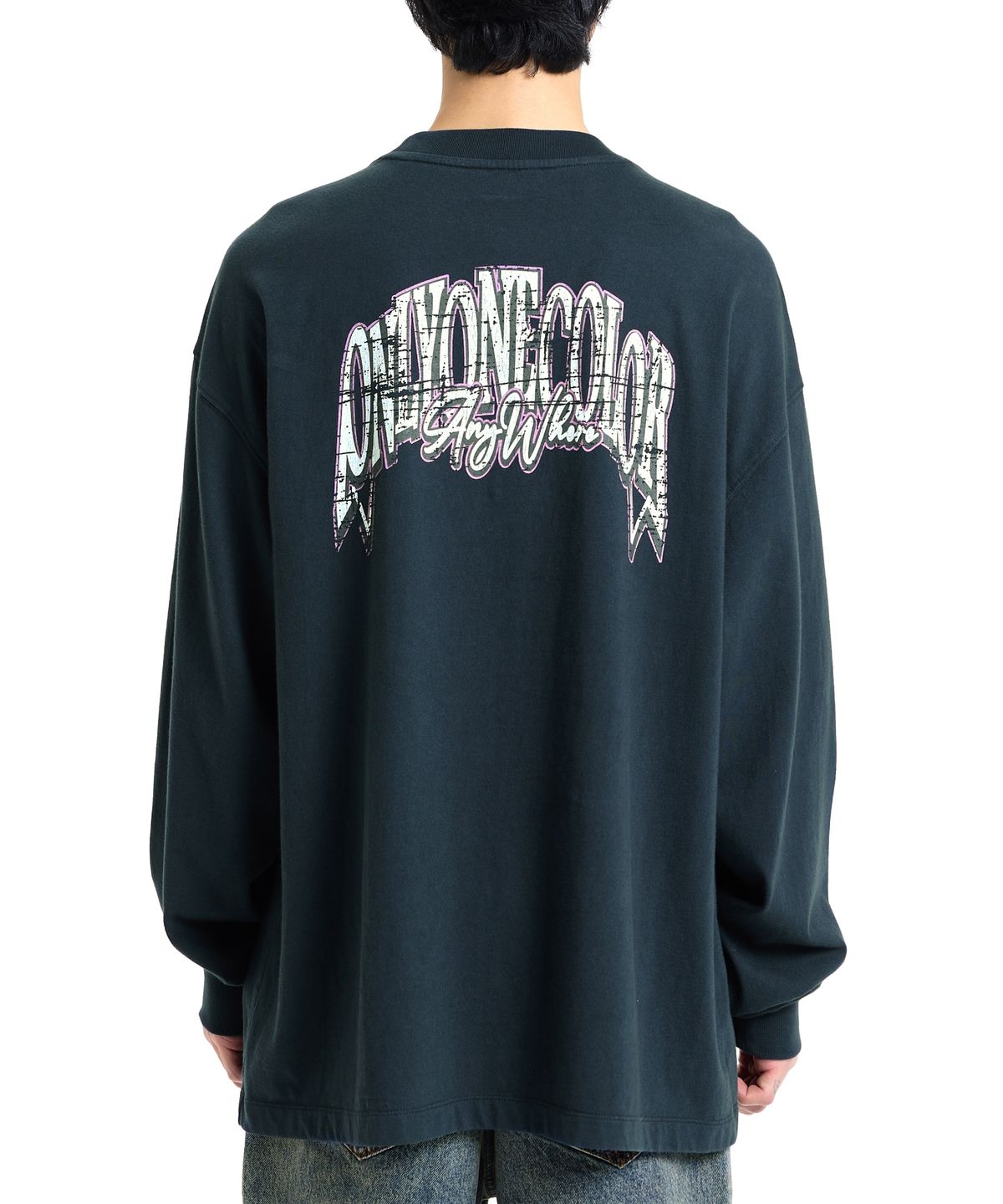본바트(VONVAT) Vintage Graphic LS (Navy)