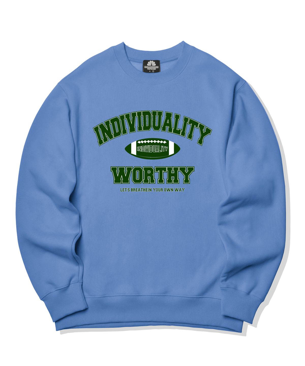 트립션(TRIPSHION) RUGBY VARSITY GRAPHIC 크루넥 - 9 COLORS