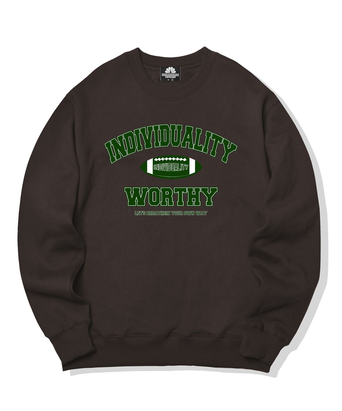 트립션(TRIPSHION) RUGBY VARSITY GRAPHIC 크루넥 - 9 COLORS