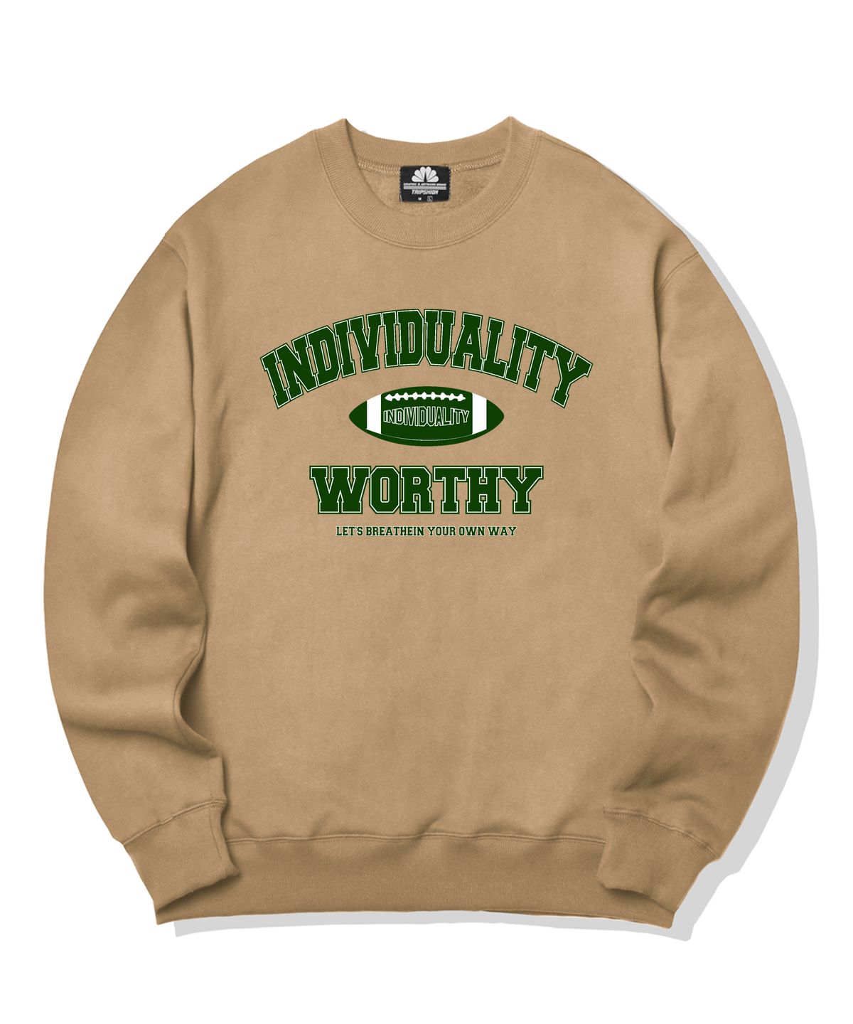 트립션(TRIPSHION) RUGBY VARSITY GRAPHIC 크루넥 - 9 COLORS