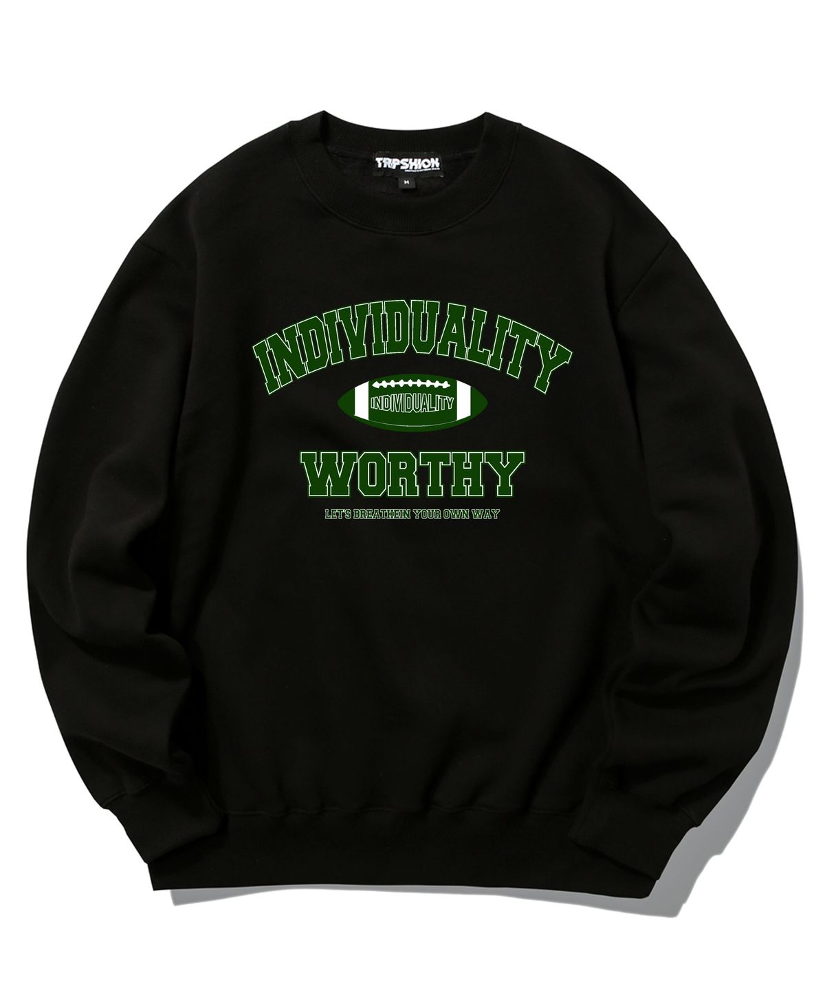 트립션(TRIPSHION) RUGBY VARSITY GRAPHIC 크루넥 - 9 COLORS