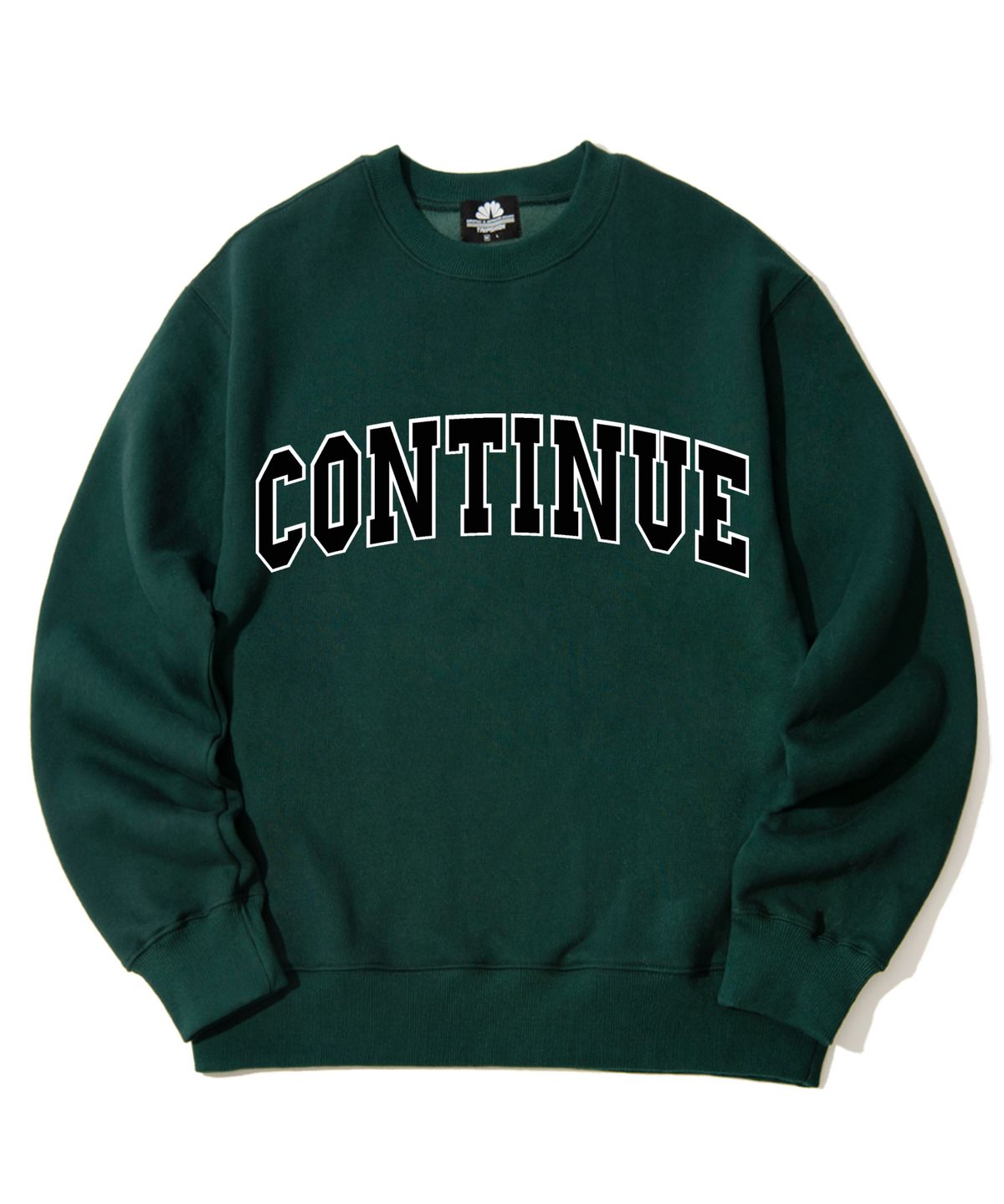트립션(TRIPSHION) CONTINUE VARSITY GRAPHIC 크루넥 - 9 COLORS