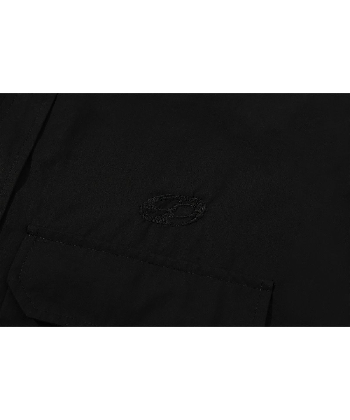 꼼파뇨(CPGN STUDIO) 사파리 스토퍼 카고 셔츠 블랙