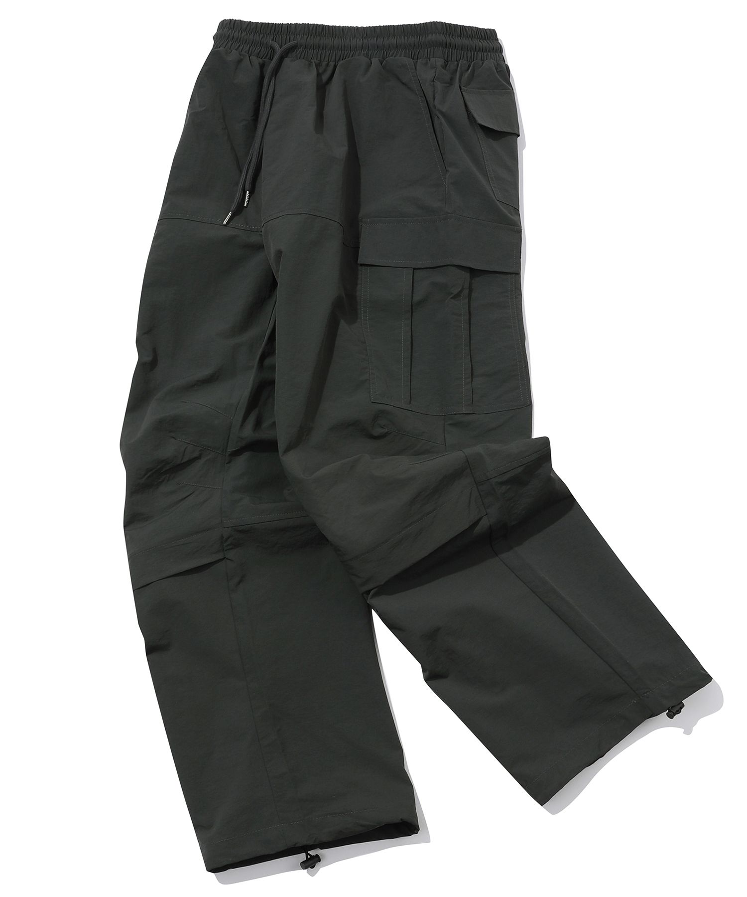 ★CPGN Studio☆Half Slit Open Knit Cargo Pants★ MUSINSA | CPGN STUDIO Half slit open knee cargo pants charcoal