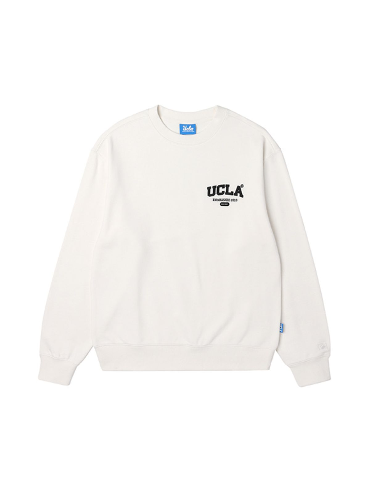 유씨엘에이(UCLA) 남여공용 스몰 로고 베이직 쮸리 스웨트셔츠(UA1LT92)