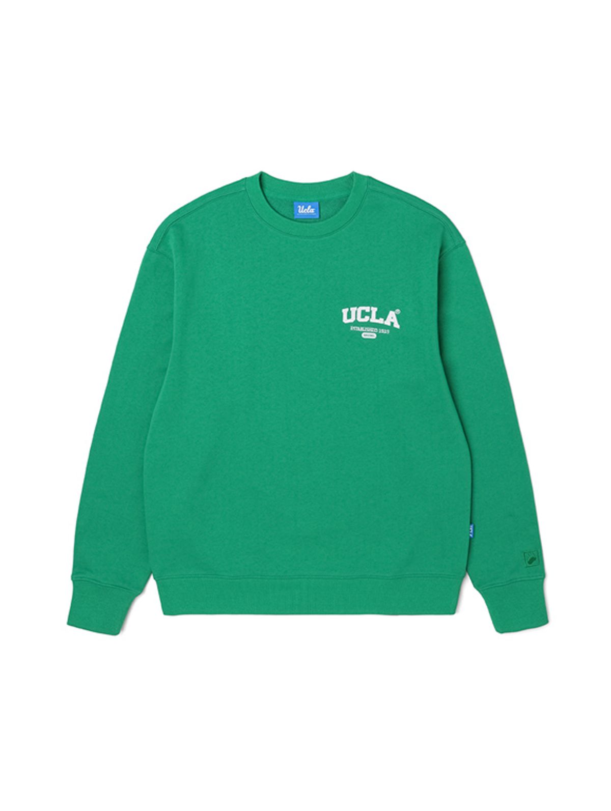유씨엘에이(UCLA) 남여공용 스몰 로고 베이직 쮸리 스웨트셔츠(UA1LT92)
