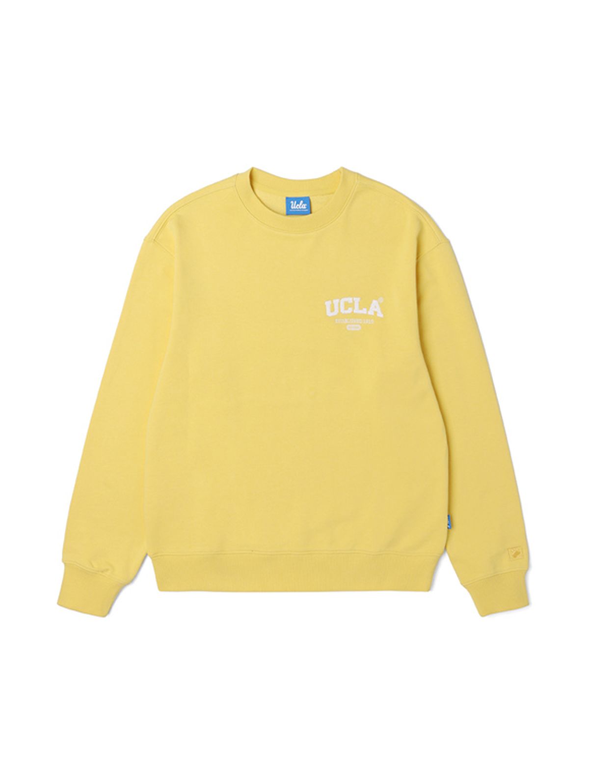 유씨엘에이(UCLA) 남여공용 스몰 로고 베이직 쮸리 스웨트셔츠(UA1LT92)