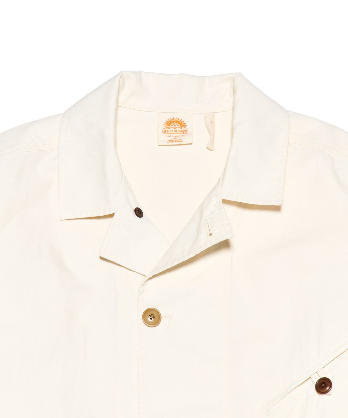 헬로 선라이즈(HELLO SUNRISE) HS Travel Jacket_Ivory