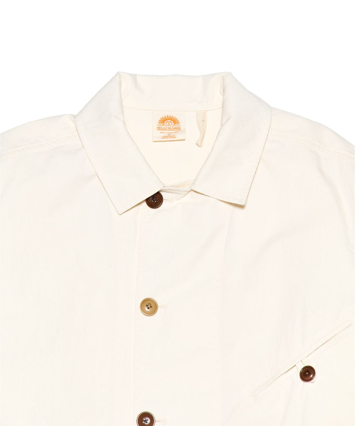 헬로 선라이즈(HELLO SUNRISE) HS Travel Jacket_Ivory