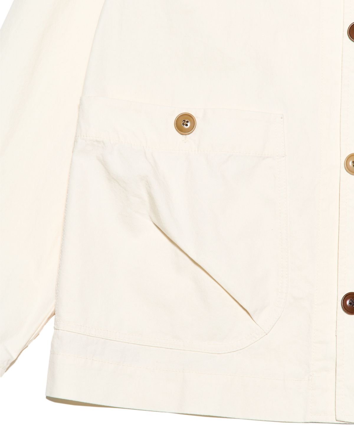 헬로 선라이즈(HELLO SUNRISE) HS Travel Jacket_Ivory