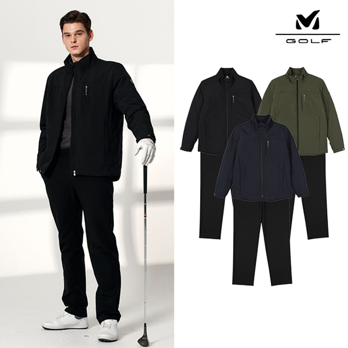 밀레골프(MILLET GOLF) 맨즈 스윙셋업 3Color
