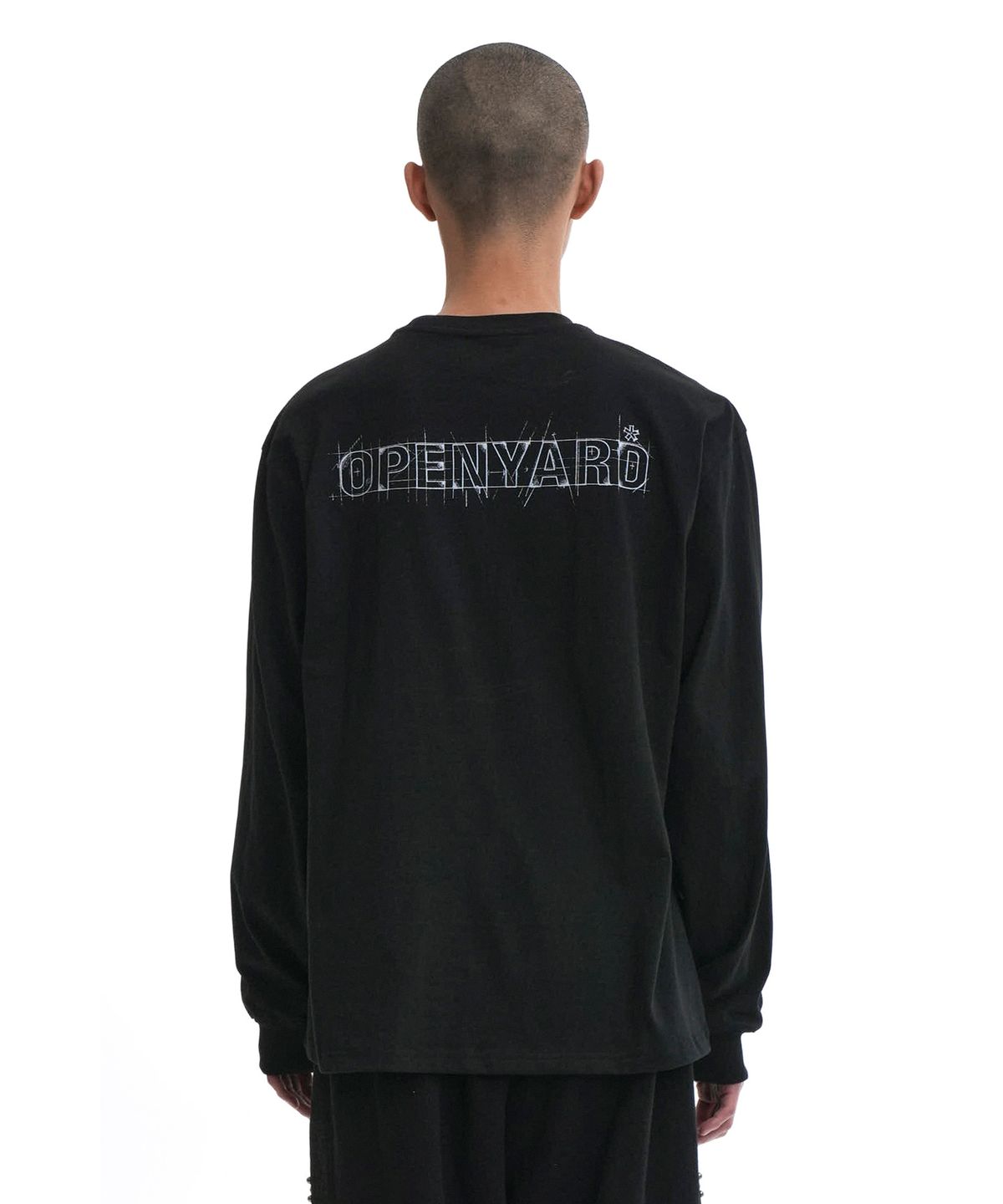 오픈야드(오와이)(OPENYARD(OY)) DRAGON LONG SLEEVE-BLACK