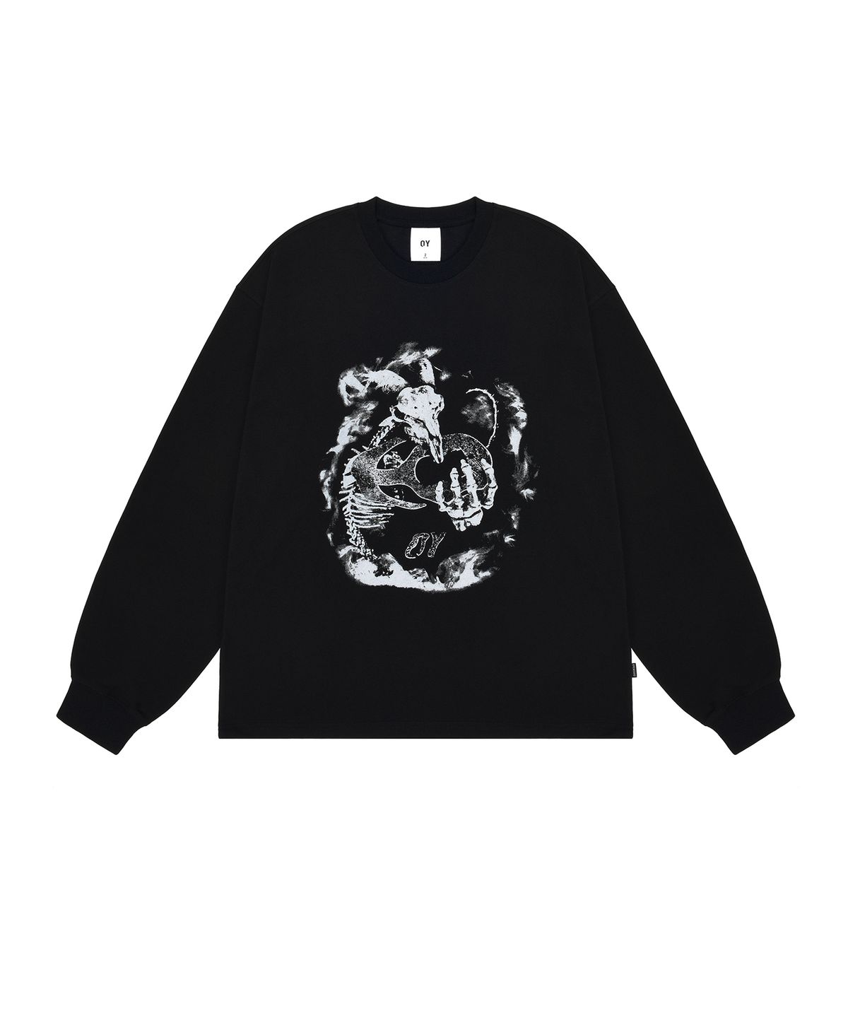 오픈야드(오와이)(OPENYARD(OY)) DRAGON LONG SLEEVE-BLACK