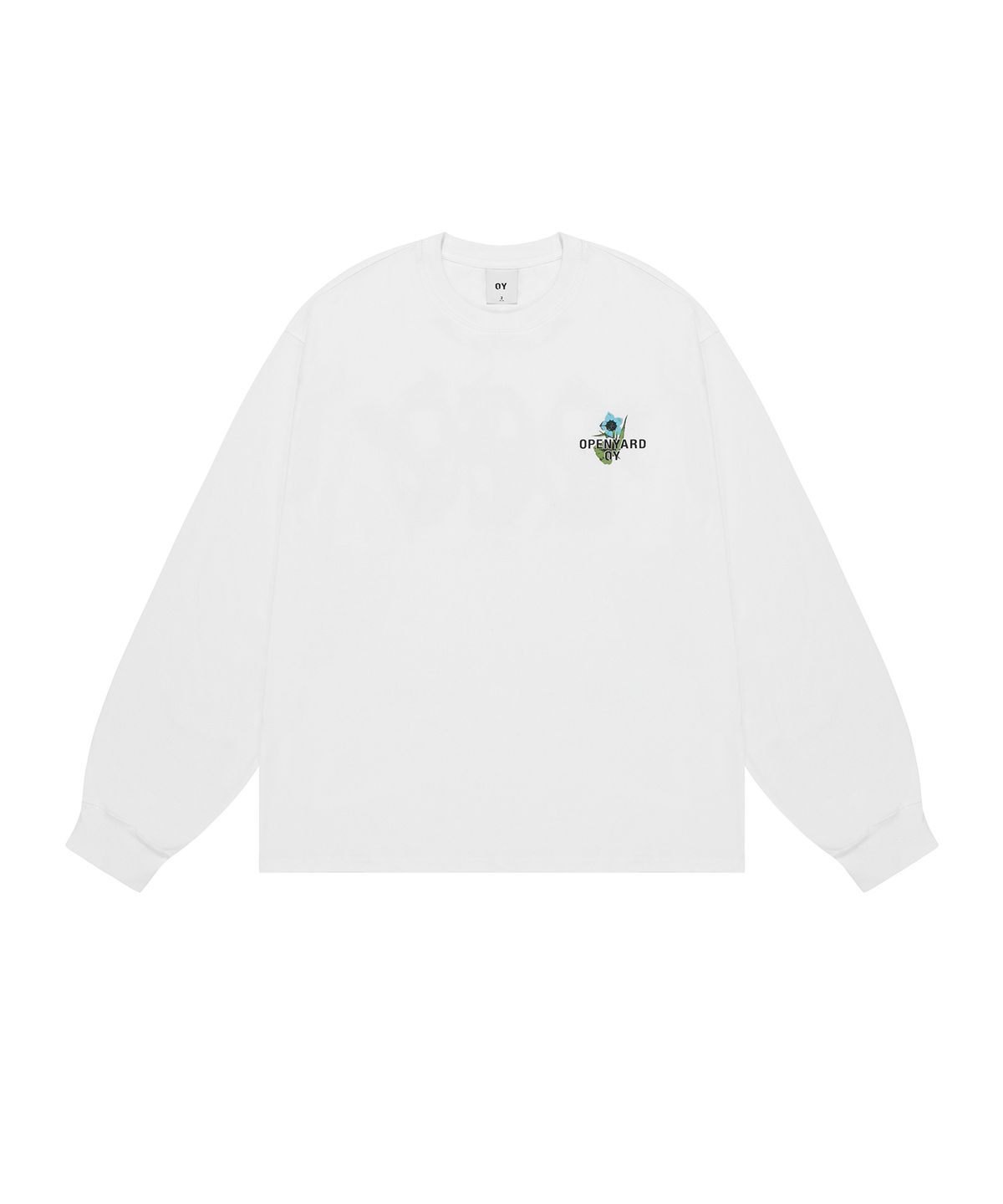 오픈야드(오와이)(OPENYARD(OY)) T.S.L.F LONG SLEEVE-WHITE