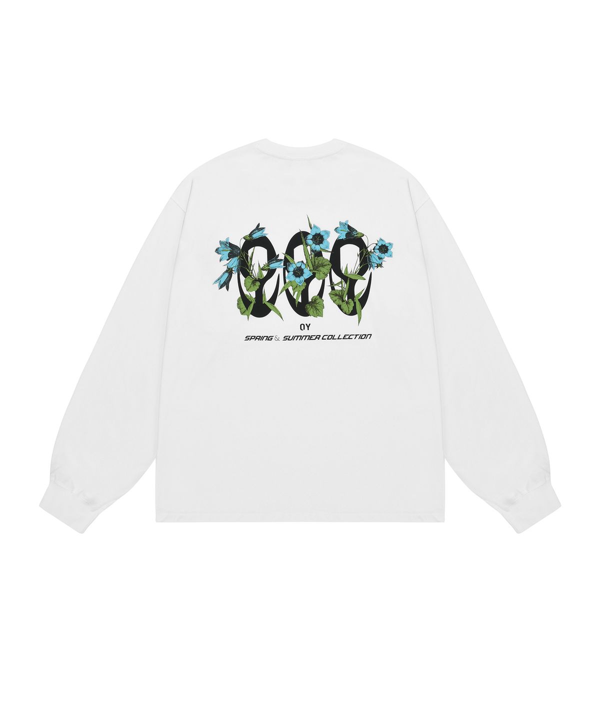 오픈야드(오와이)(OPENYARD(OY)) T.S.L.F LONG SLEEVE-WHITE