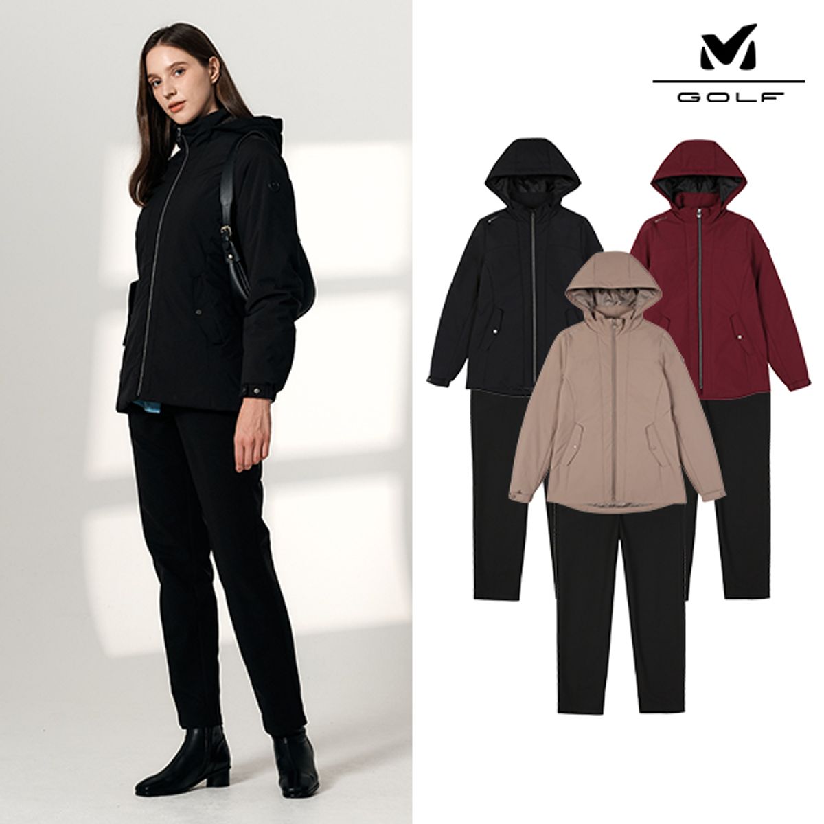 밀레골프(MILLET GOLF) 우먼즈 스윙셋업 3Color
