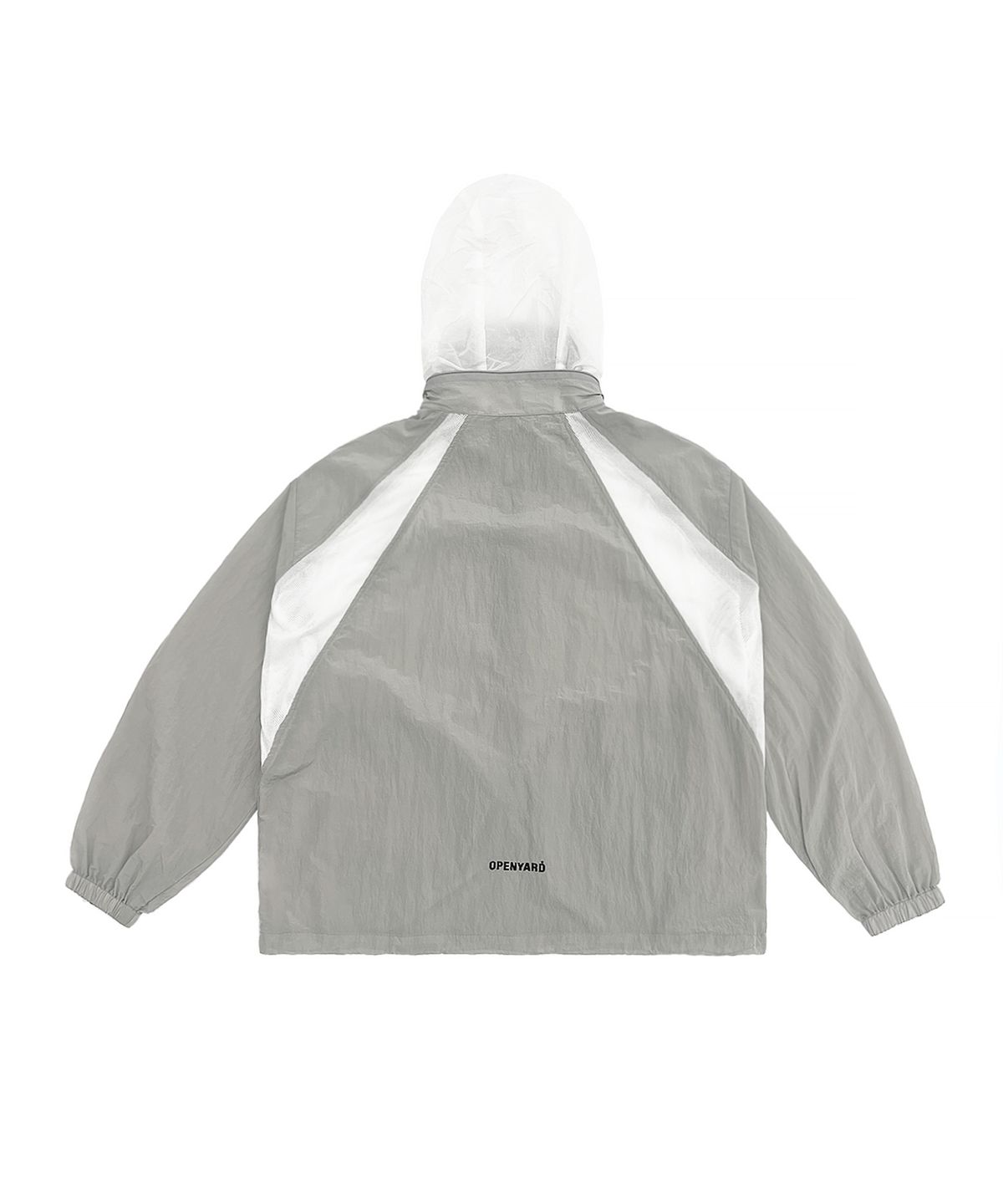 오픈야드(오와이)(OPENYARD(OY)) MESH HOODIE WIND BREAKER JAKCET-GREY
