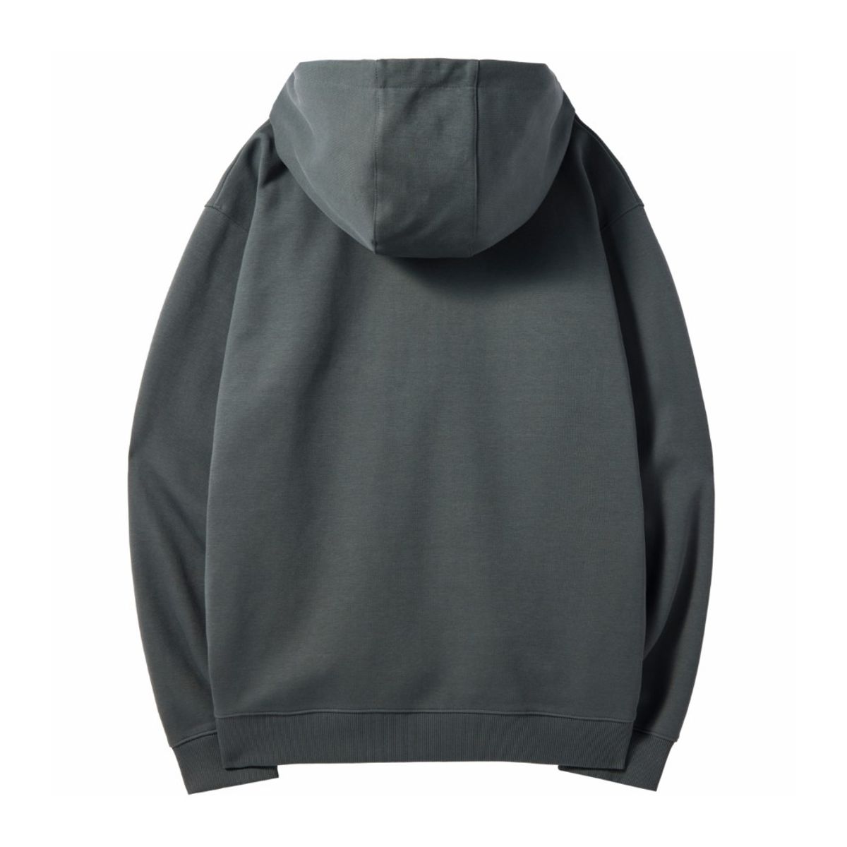 브롬톤 런던(BROMPTON LONDON) FULL ZIP HOODED SWEATSHIRT - D/GREEN (P241UFT135)