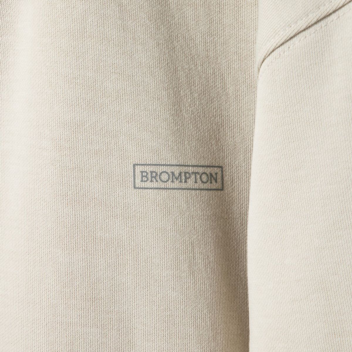 브롬톤 런던(BROMPTON LONDON) FULL ZIP HOODED SWEATSHIRT - IVORY (P241UFT135)
