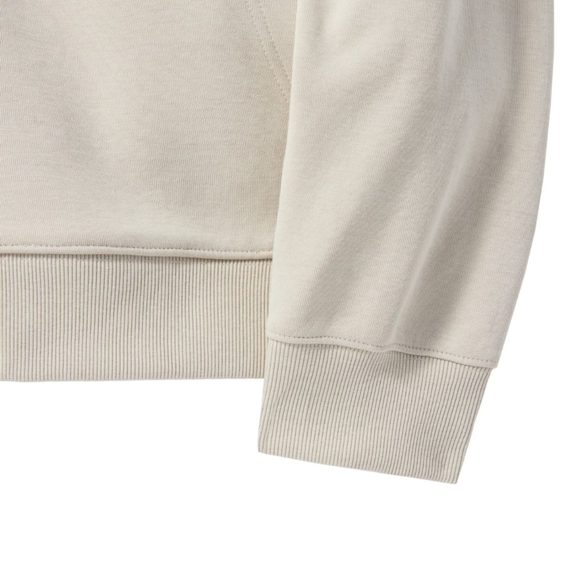 브롬톤 런던(BROMPTON LONDON) FULL ZIP HOODED SWEATSHIRT - IVORY (P241UFT135)