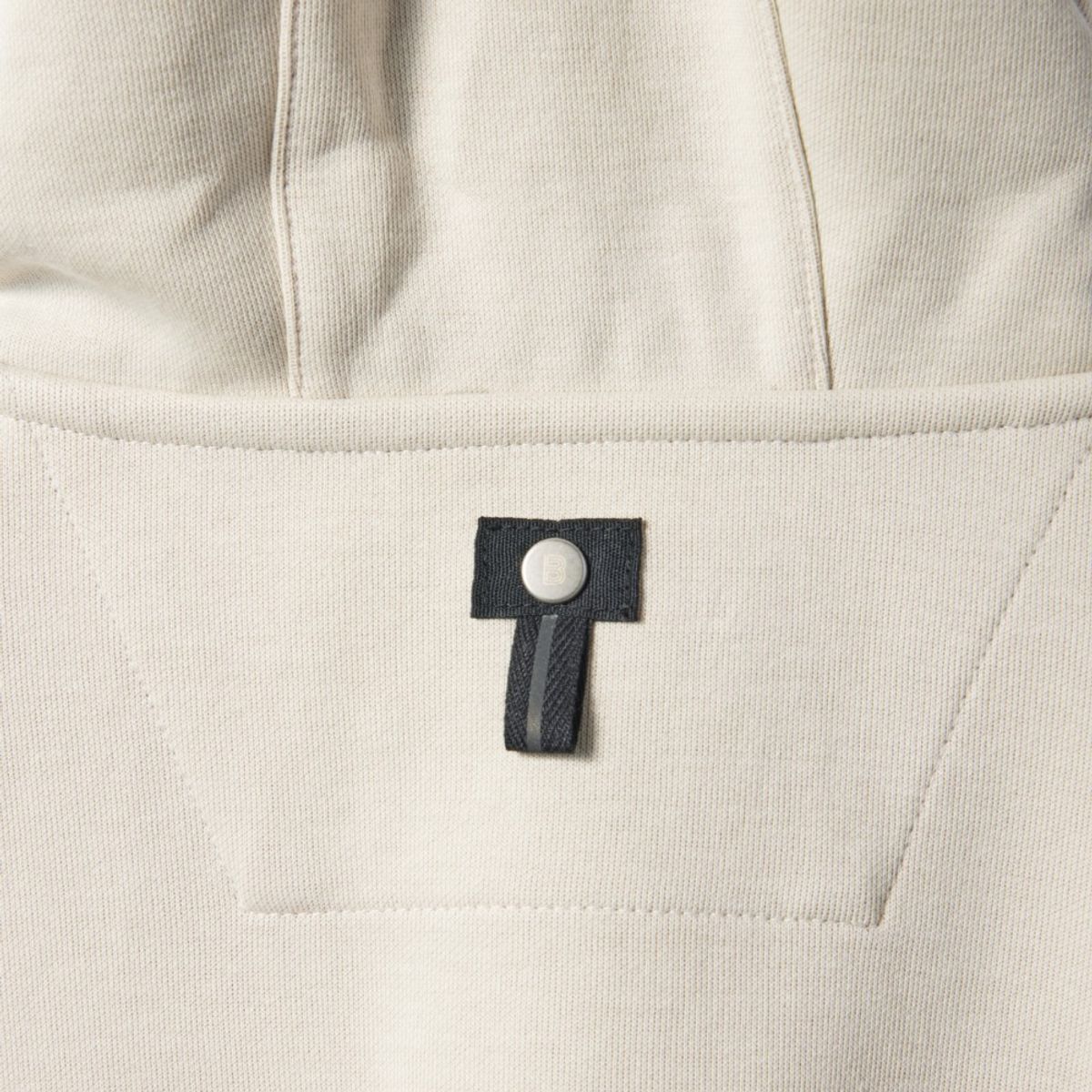 브롬톤 런던(BROMPTON LONDON) FULL ZIP HOODED SWEATSHIRT - IVORY (P241UFT135)