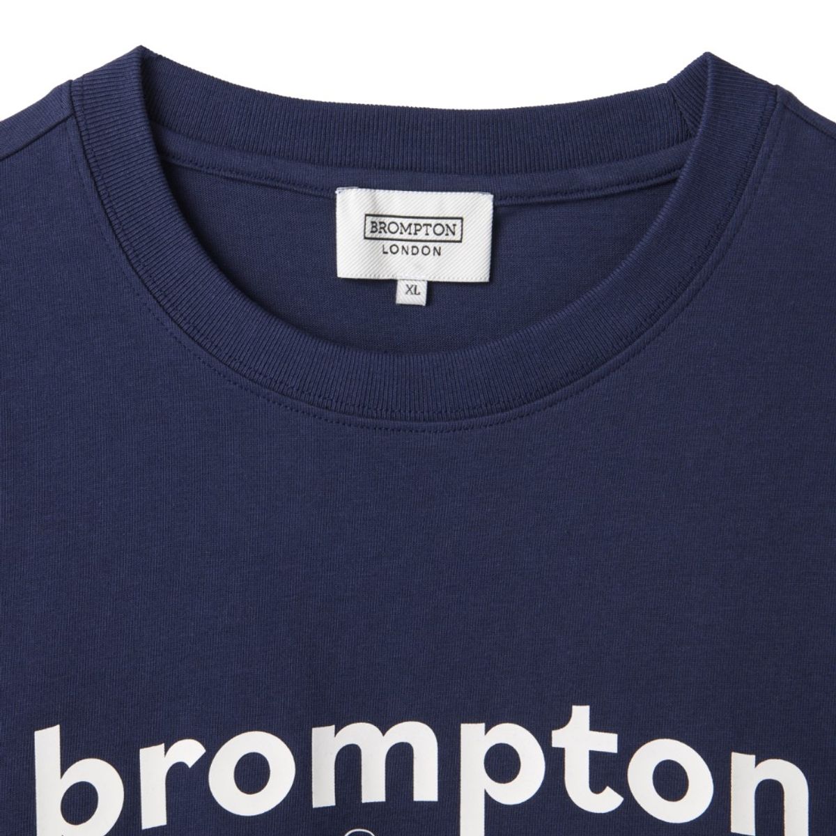 브롬톤 런던(BROMPTON LONDON) CYCLING GRAPHIC T-SHIRT - NAVY (P242UTS413)