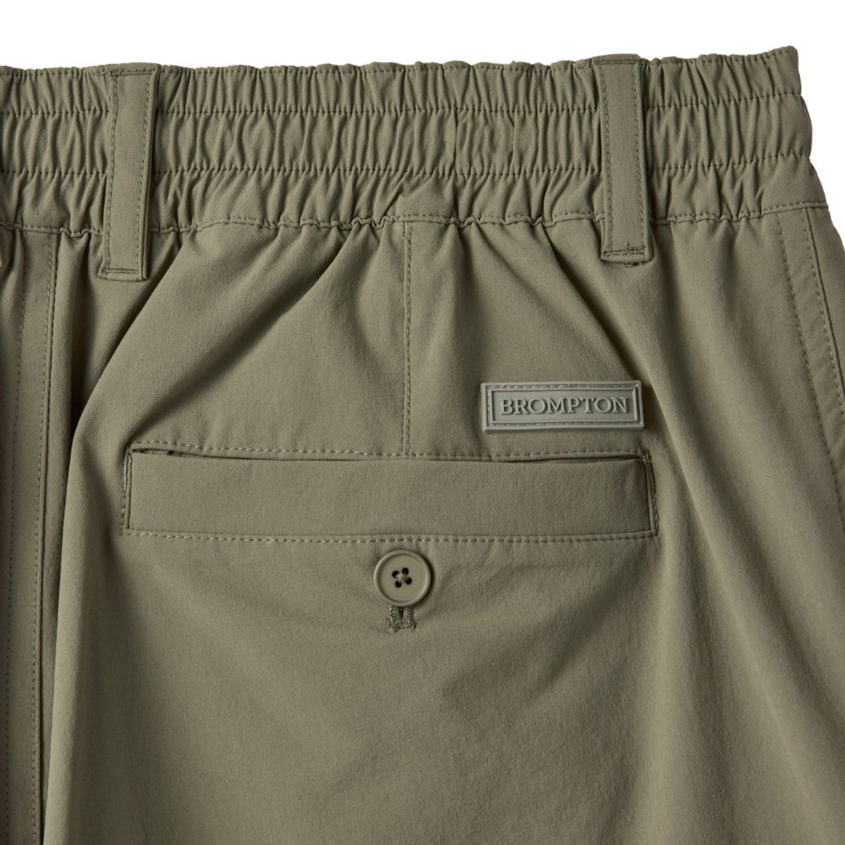 브롬톤 런던(BROMPTON LONDON) CODURA STRETCH SET SHORTS - KHAKI (P242UHP130)