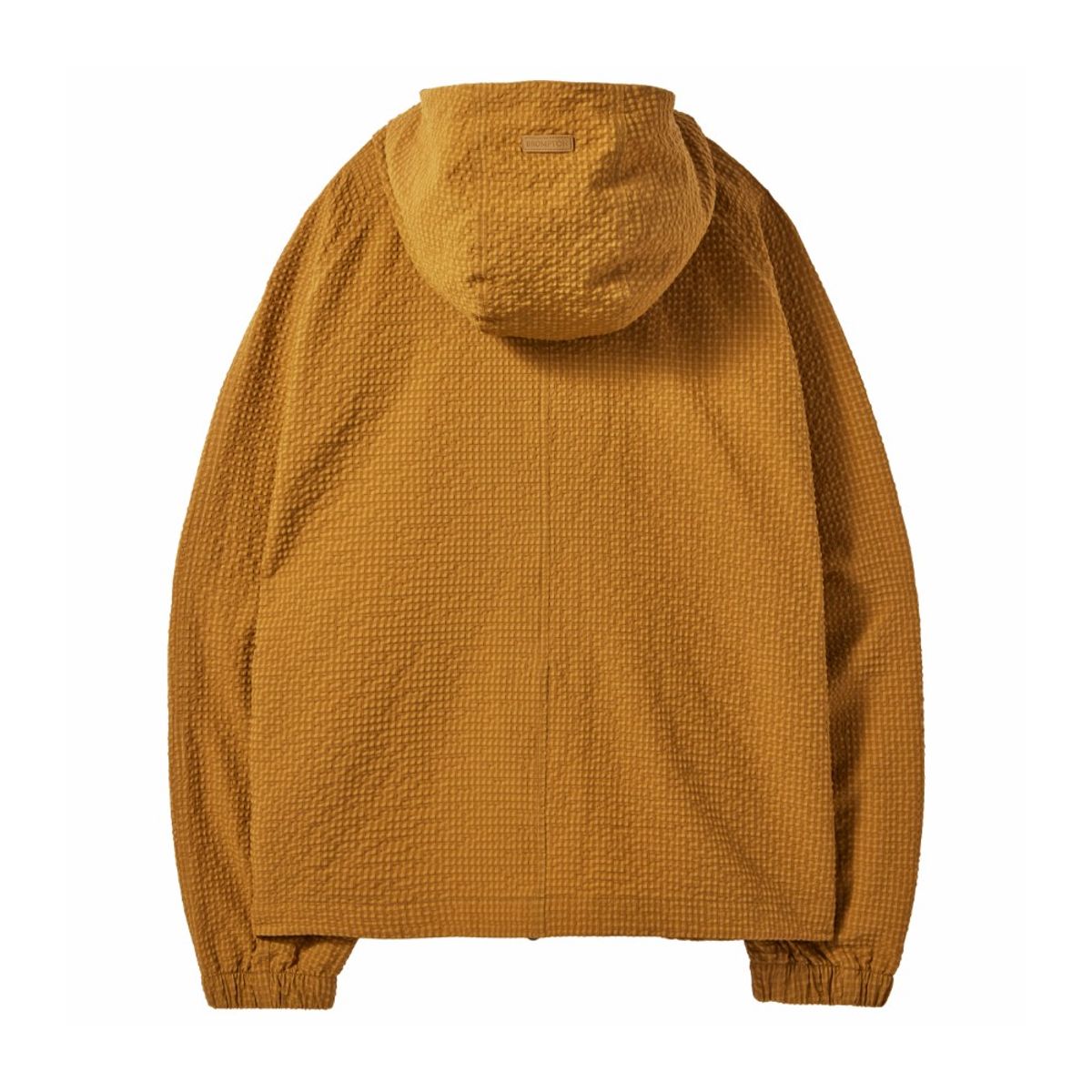 브롬톤 런던(BROMPTON LONDON) SEERSUCKER SET FULL ZIP HOODIE - CAMEL (P242MJP532)