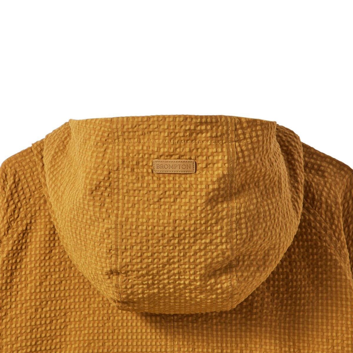 브롬톤 런던(BROMPTON LONDON) SEERSUCKER SET FULL ZIP HOODIE - CAMEL (P242MJP532)