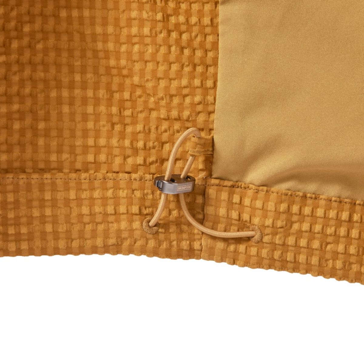 브롬톤 런던(BROMPTON LONDON) SEERSUCKER SET FULL ZIP HOODIE - CAMEL (P242MJP532)