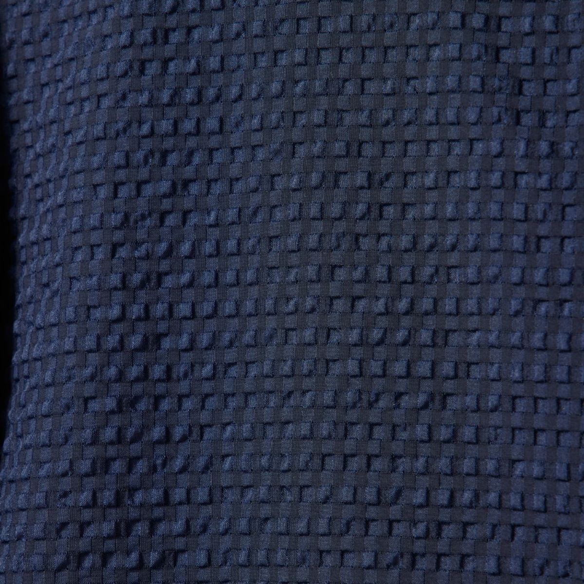 브롬톤 런던(BROMPTON LONDON) SEERSUCKER SET FULL ZIP HOODIE - NAVY (P242MJP532)