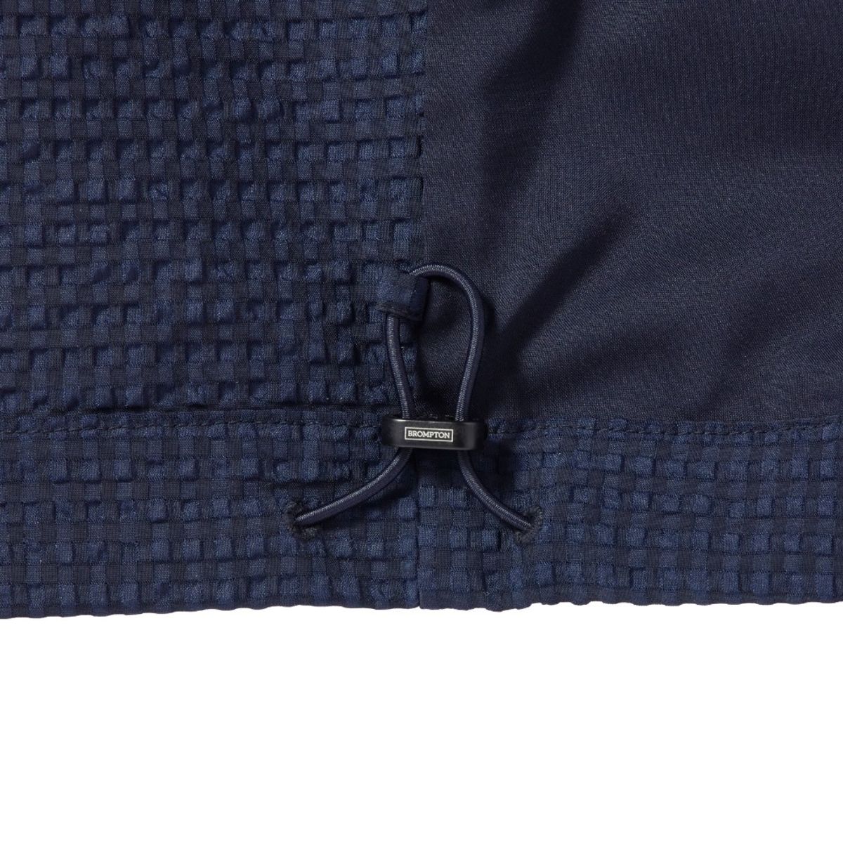 브롬톤 런던(BROMPTON LONDON) SEERSUCKER SET FULL ZIP HOODIE - NAVY (P242MJP532)