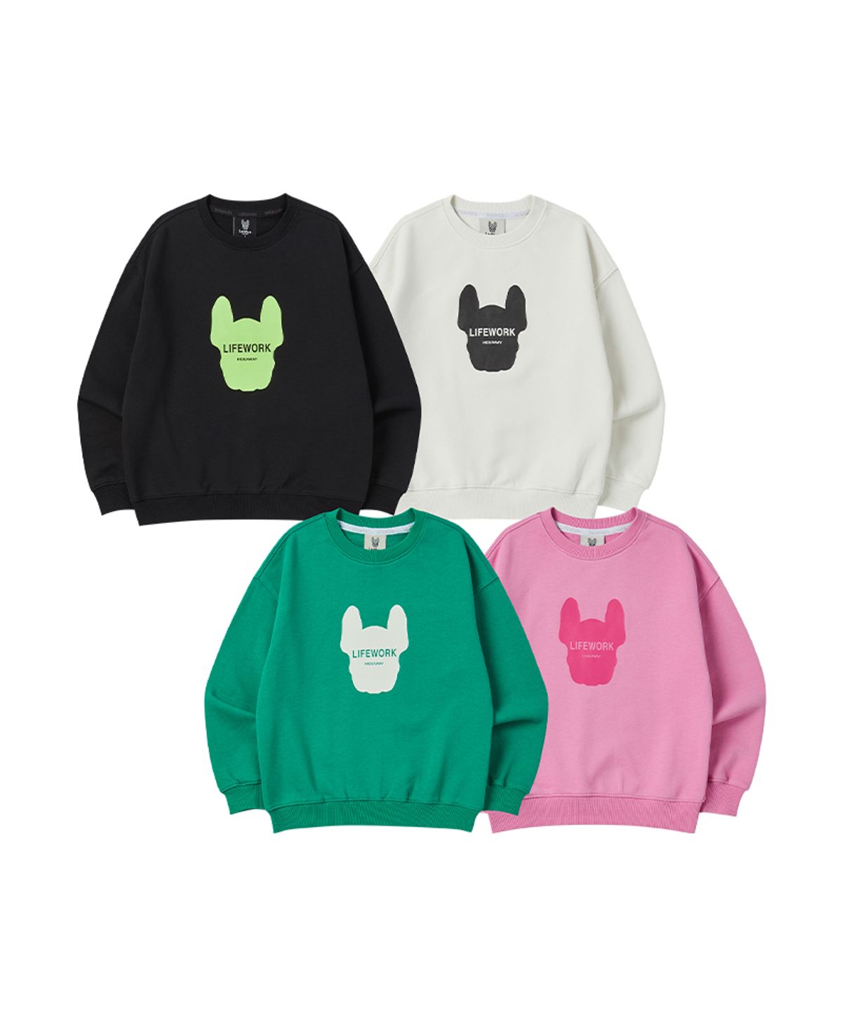 라이프워크 키즈(LIFEWORK KIDS) 키즈) 비비드 라독 맨투맨