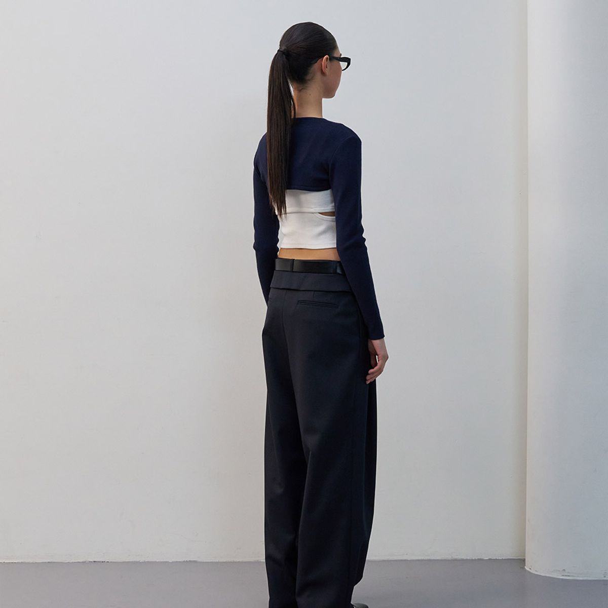 엘씨디씨티엠(LCDC™) ZIP-FRONT CROPPED BOLERO