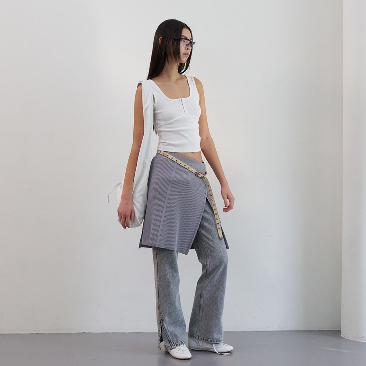 엘씨디씨티엠(LCDC™) HOOK MINI SKIRT