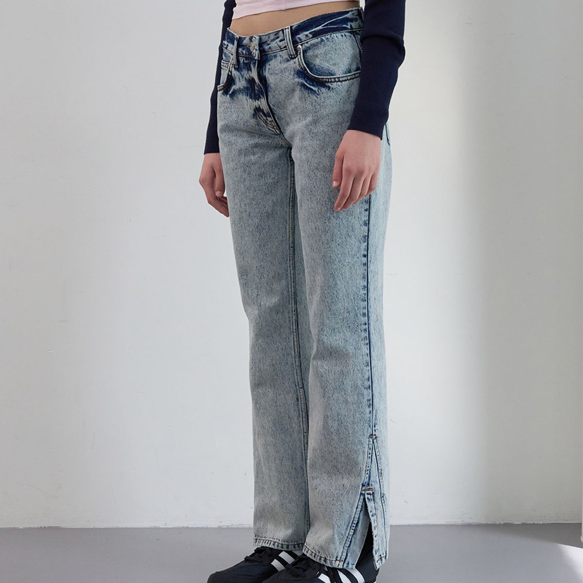엘씨디씨티엠(LCDC™) HOOK DETAIL SLIM DENIM