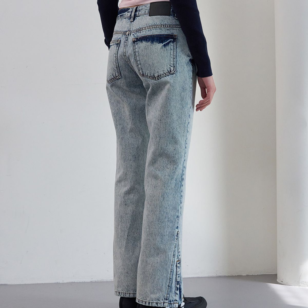 엘씨디씨티엠(LCDC™) HOOK DETAIL SLIM DENIM