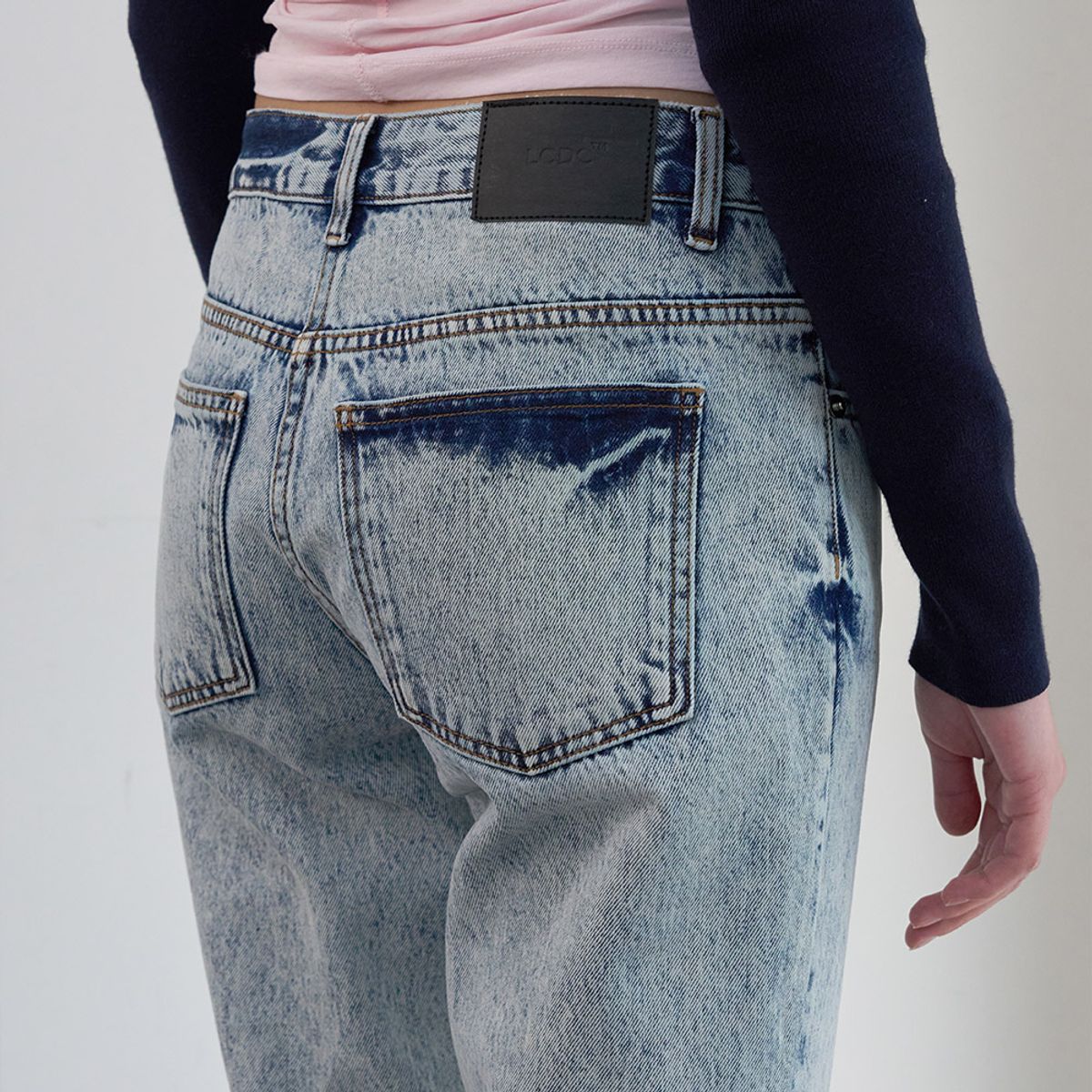 엘씨디씨티엠(LCDC™) HOOK DETAIL SLIM DENIM