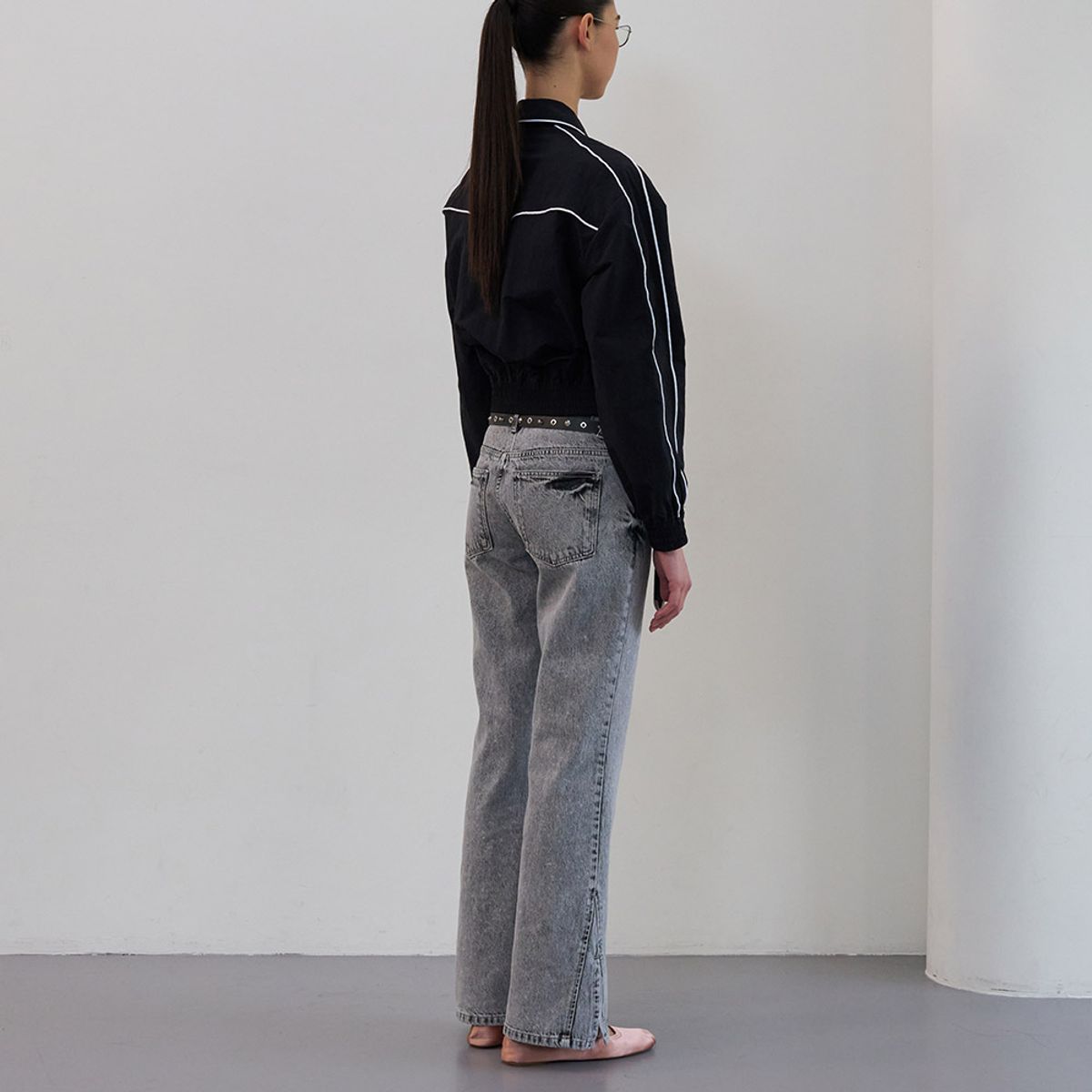 엘씨디씨티엠(LCDC™) HOOK DETAIL SLIM DENIM