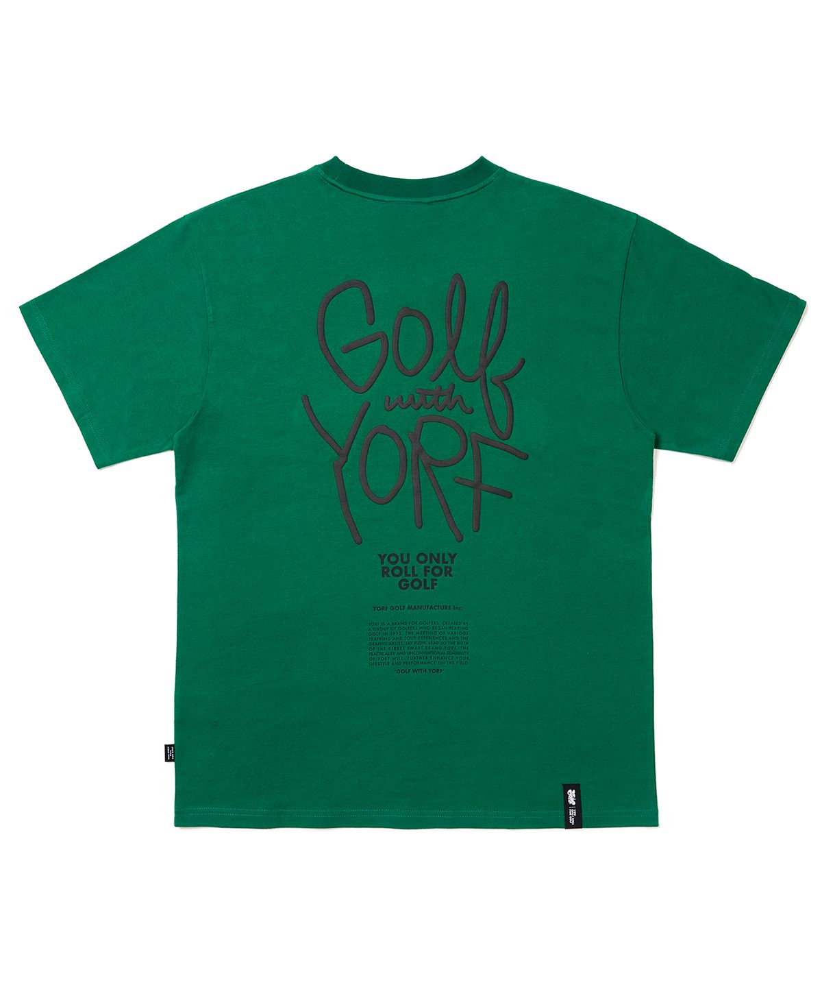 욜프(YORF) YORF T-SHIRTS ECLIPSE GREEN