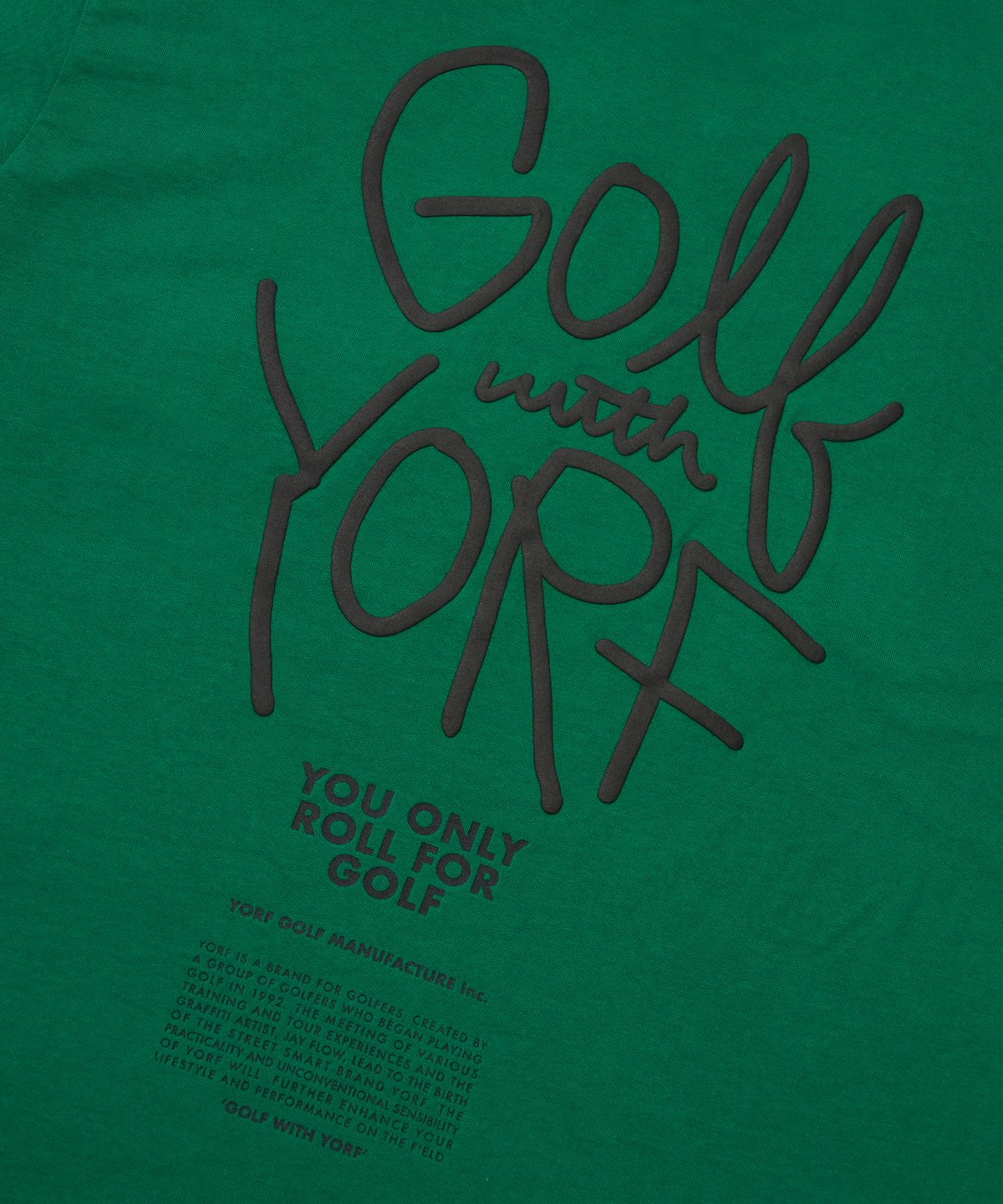 욜프(YORF) YORF T-SHIRTS ECLIPSE GREEN