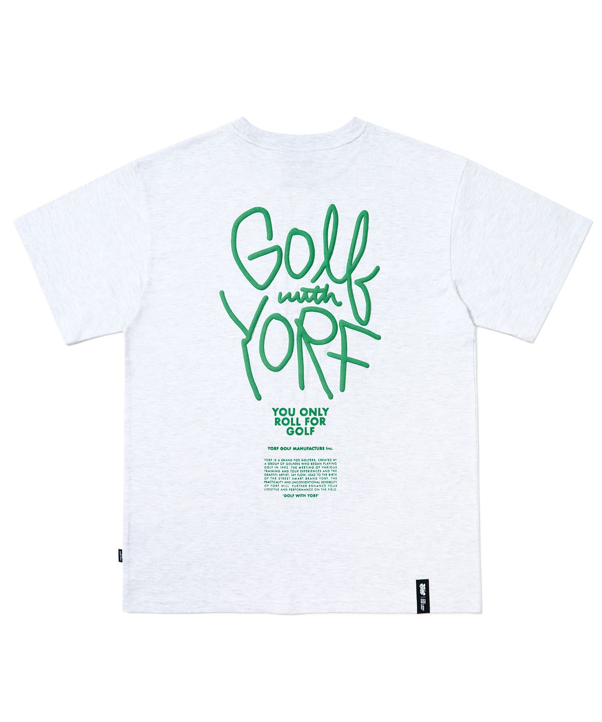 욜프(YORF) YORF T-SHIRTS ECLIPSE 1% MELANGE