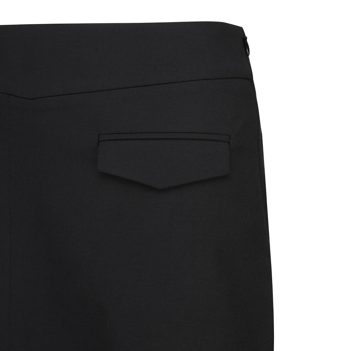어뉴골프(ANEW GOLF) W UNBALANCED PLEATS SQ_BK