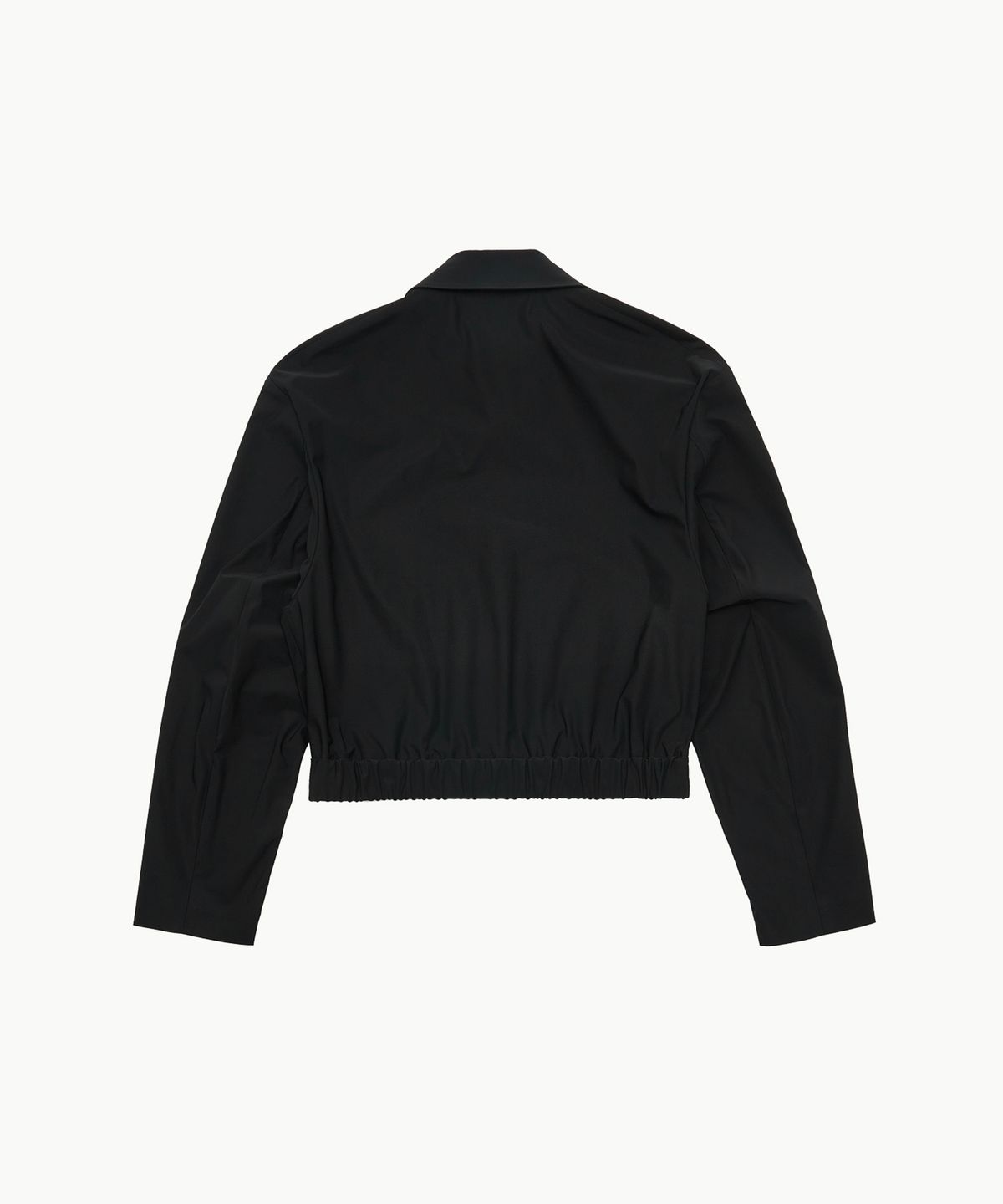 아모멘토(AMOMENTO) REVERSIBLE CROP JUMPER_BLACK