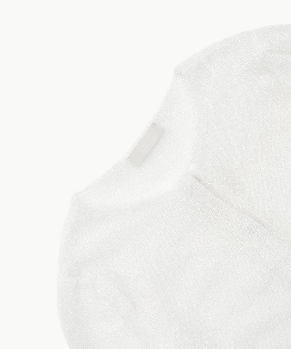아모멘토(AMOMENTO) HAIRY NEW GRANDMA CARDIGAN_WHITE